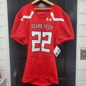 Texas Tech Under Armour football jersey